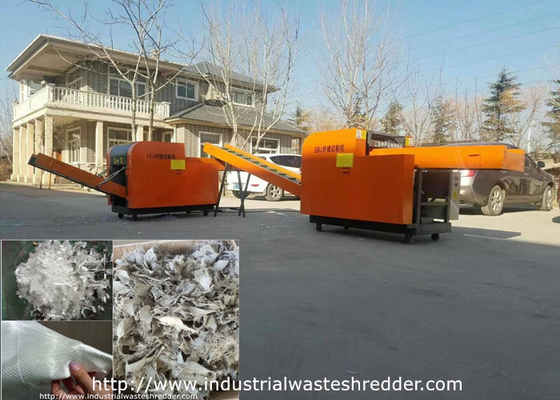 Harga yang bagus PP / SMS / SMMS / Polypropylene / Polyester Shredder Kain Kecil Pisau Memutar on line