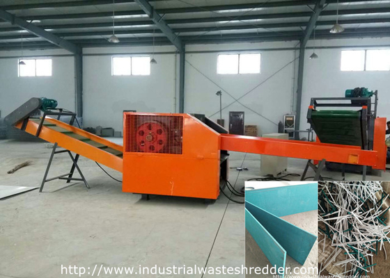 Harga yang bagus Panel Menyerap Suara Limbah Industri Shredder Mineral Wol / Kaca Wol / Pemotongan Poliester on line