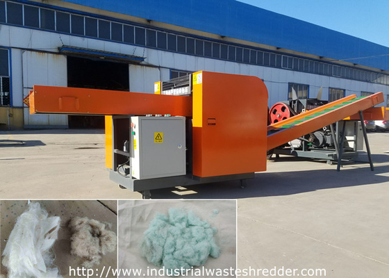 Harga yang bagus Akrilik Viscose Spandex PET PA Mesin Pemotong Serat Serat Memutar Pisau Crusher on line