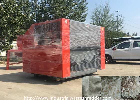 Harga yang bagus Gaun Rusak Rok Mesin Shredder Kain Untuk Limbah Mantel / Kaus Kaki Pakaian on line