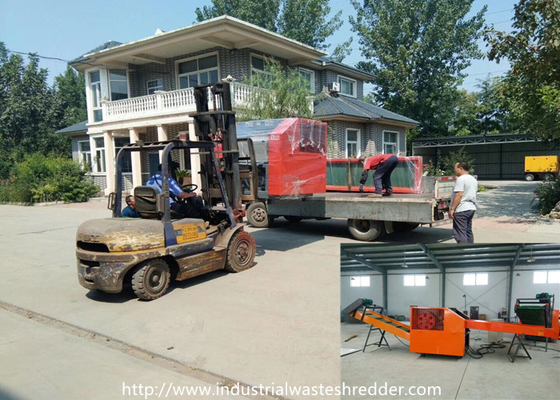 Harga yang bagus Pisau Rotary Dengan Rautan Anyaman Tas Shredder Limbah Industri on line