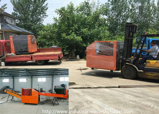 Harga yang bagus Herbal Weeds mesin penghancur, ukuran pembuangan diatur, tanaman Straw shredder 8P Motor Industrial Waste Shredder untuk rumput & tanaman jerami on line