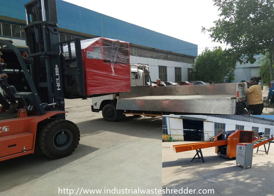 Harga yang bagus Rotary Twisted Blades Sack Shredder Limbah Industri on line