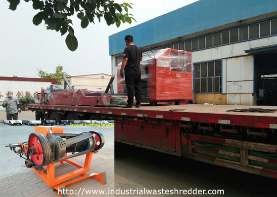 Harga yang bagus Paket Tas Penyimpanan Vakum Twisted Blades Plastik Shredder Limbah on line