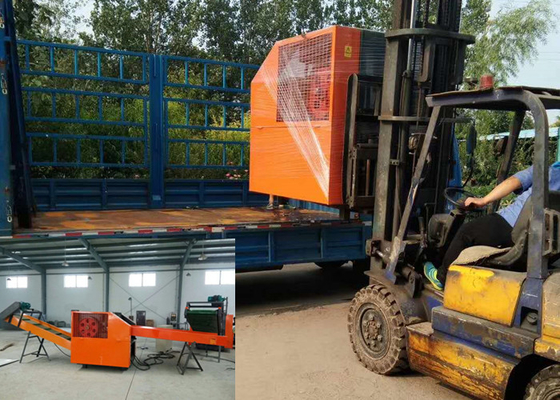 Harga yang bagus Karton Karton 7.5kw Penghancur Limbah Industri on line