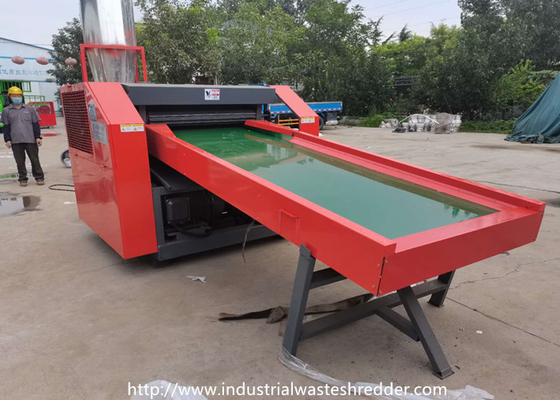 Harga yang bagus Aluminium Silicate Blanket 400mm Blade Industrial Waste Shredder 7.5kw on line