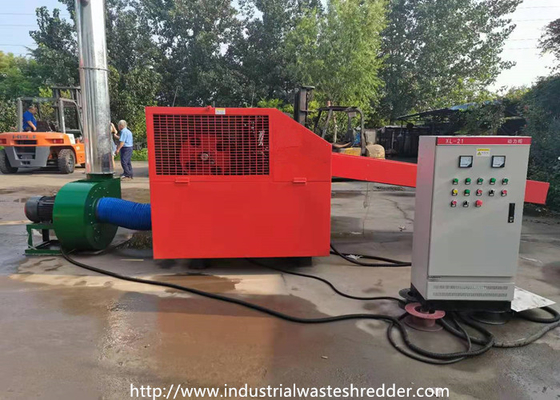 Harga yang bagus 7.5hp Tas Rafia Alat Paduan Pisau Baja Penghancur Limbah Industri on line