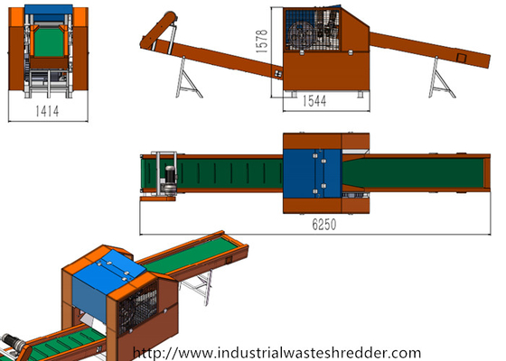 Harga yang bagus Benang Pancing PP Nylon Filament Fiber Cutting Machine Rotary Blade on line