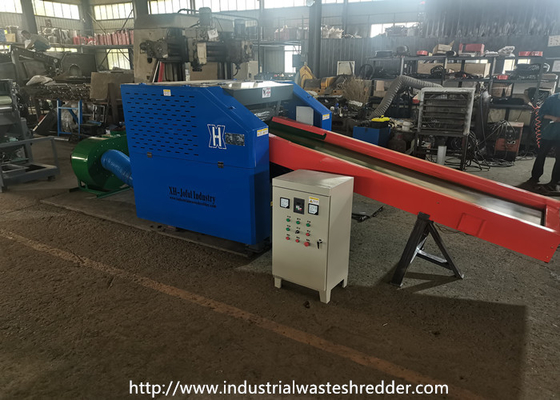 Harga yang bagus Twisted Blade Plastik Sealing Sisa Mesin Penghancur Limbah Dengan Rautan on line