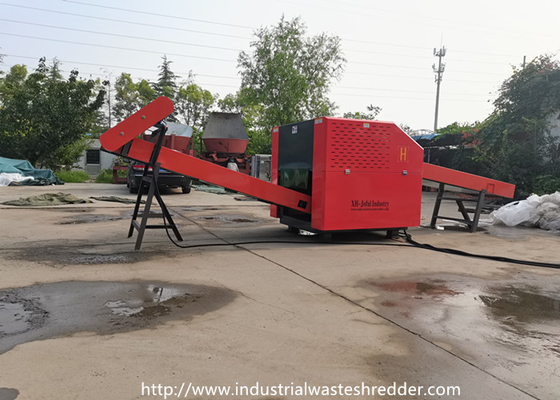 Harga yang bagus Plastik Twisted Rotary Blades Scrap Cutting Machine Untuk Jumbo Bags on line